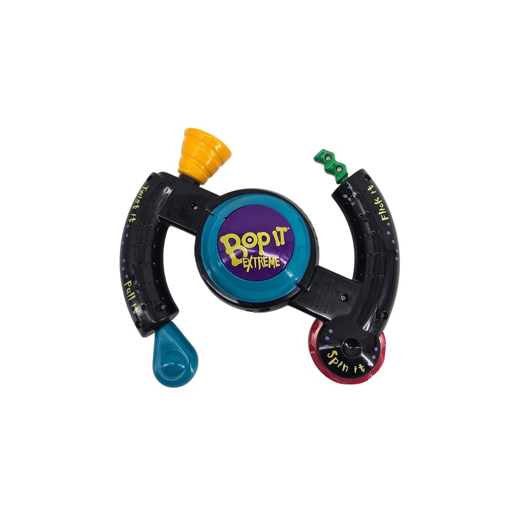 Hasbro Bop It Extreme Electronic Handheld Game Vintage 1998 TESTED